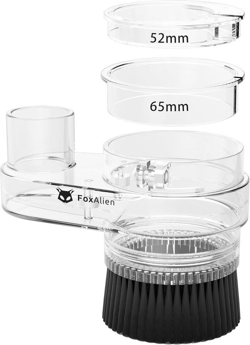 FoxAlien 69mm Diameter Dust Shoe for CNC Router Machine, Compatible with 52mm Spindle Motor and 65mm Router, Hose Diameter 38mm - Image 1